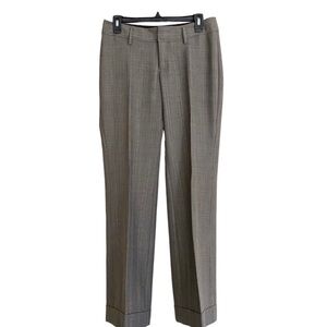 Banana Republic sz 4 Ryan fit Glen plaid pattern dress pants